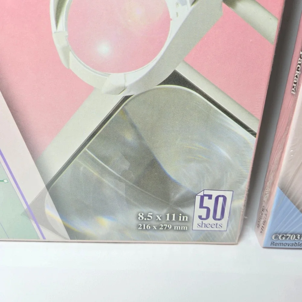 Apollo Ink Jet Printer Transparency Film for HP CG7031S 2 Packs 100 Sheets Total